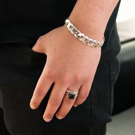 Pulsera Grumet 3 Plata 925