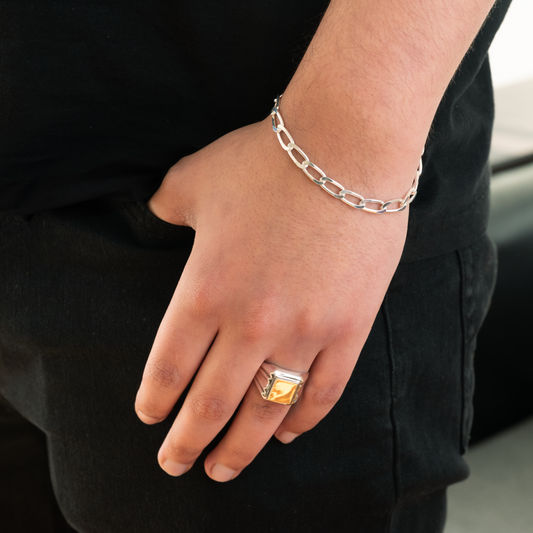 Pulsera Limada 2 Plata 925