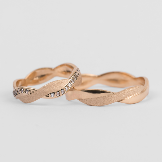 Argollas de Matrimonio Génova Oro 18k