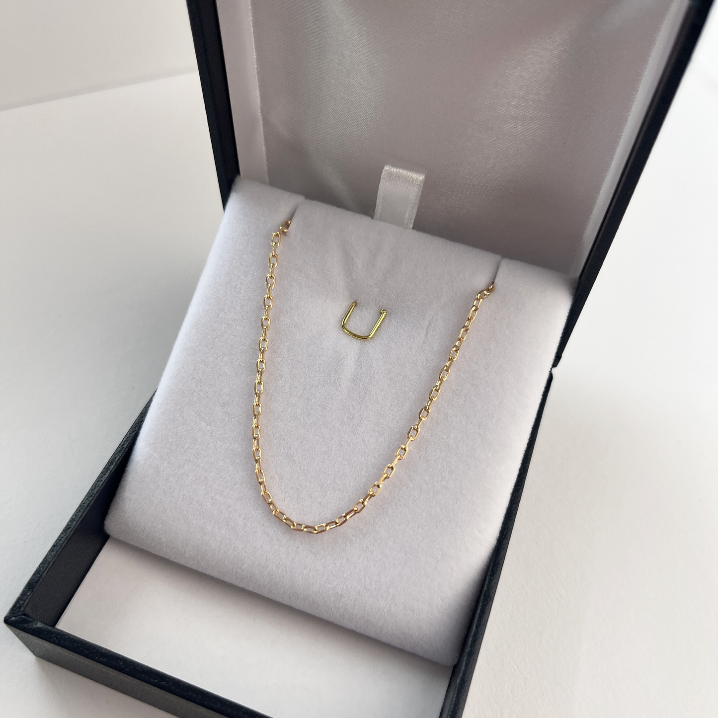 Cadena Limada Oro 18K