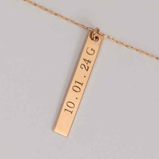 Dije Barra Personalizable