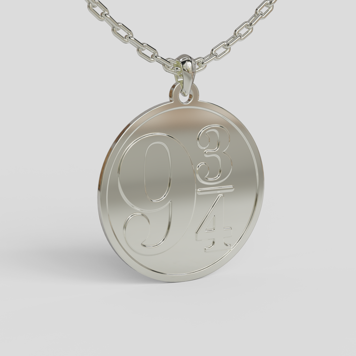Colgante Plataforma 9 3/4 Plata 950