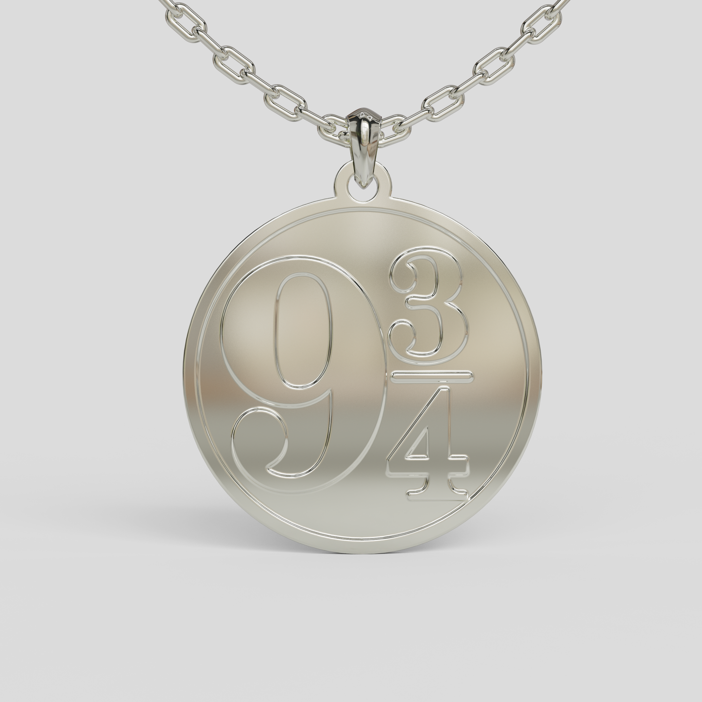 Colgante Plataforma 9 3/4 Plata 950