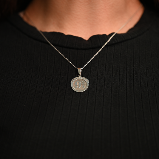 Colgante Plataforma 9 3/4 Plata 950