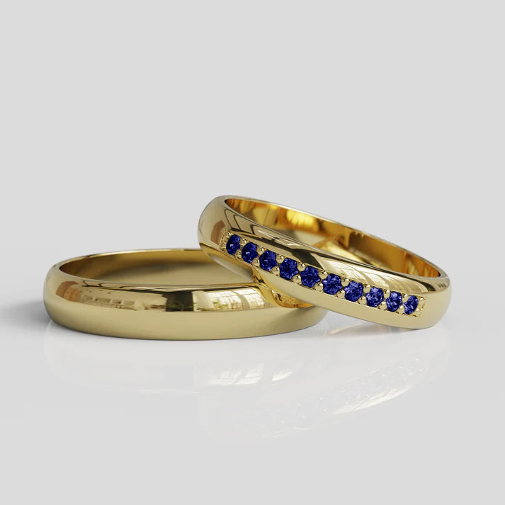 Argollas de Matrimonio Aruba Oro 18k 4mm