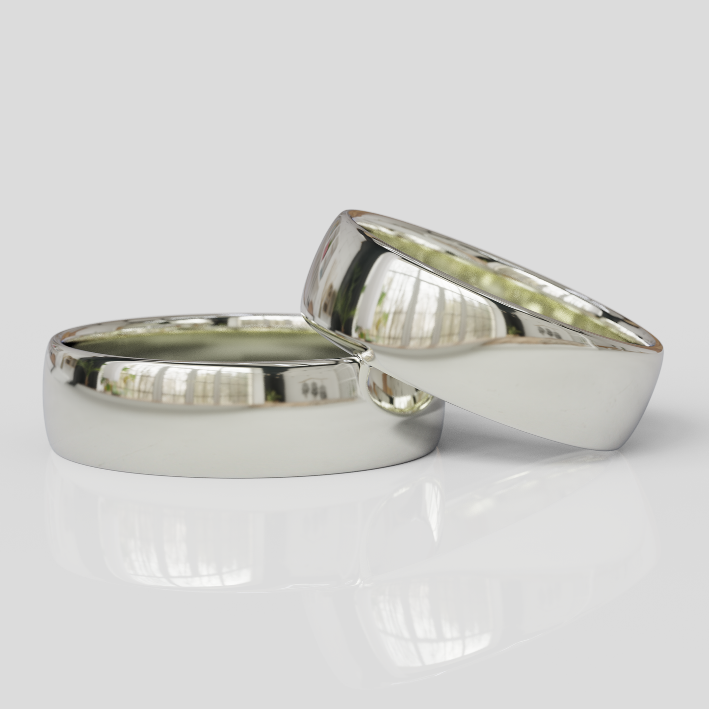 Argollas Media Caña 6mm