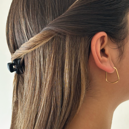 Aros Campana Oro 18K