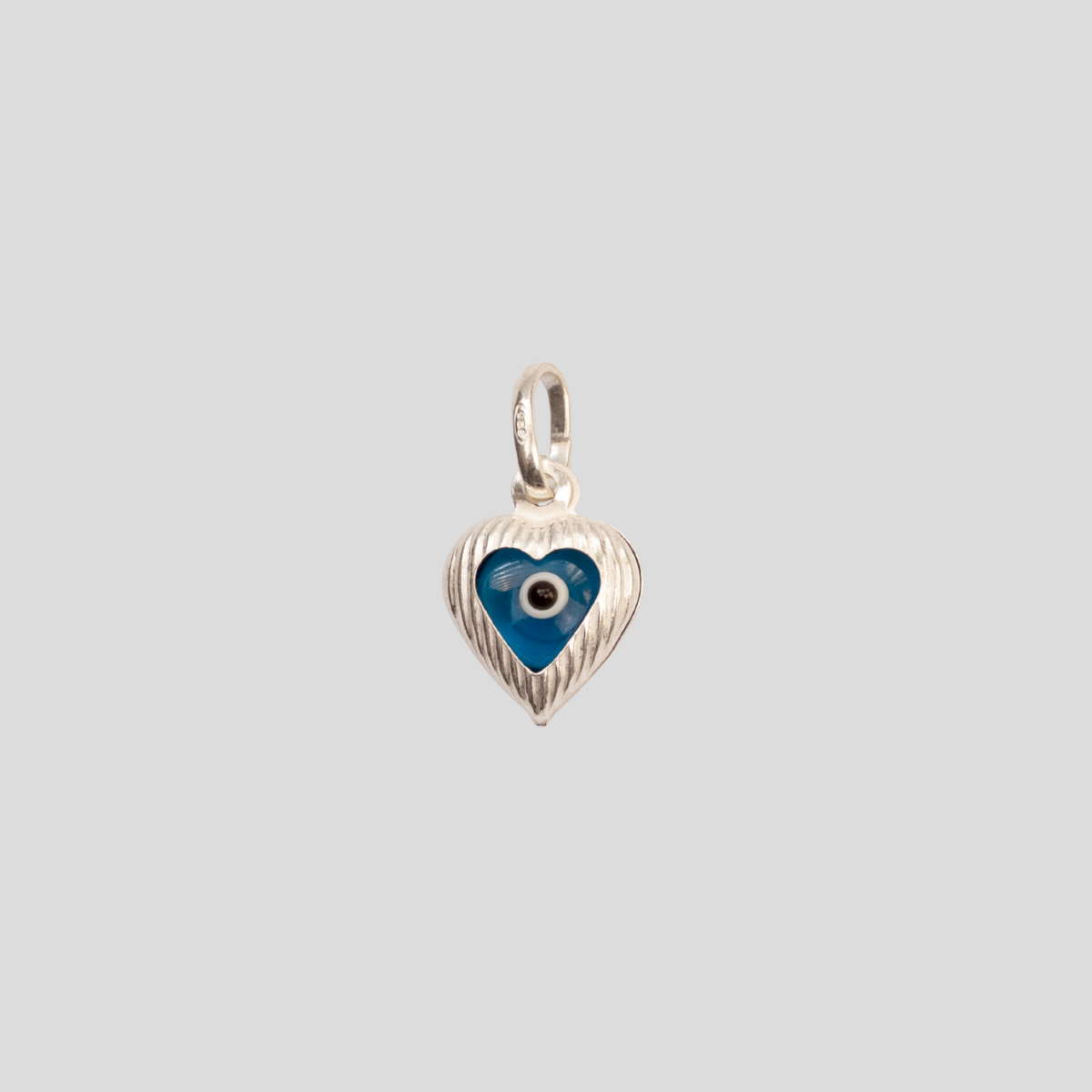 Dije Corazón con Ojo Turco
