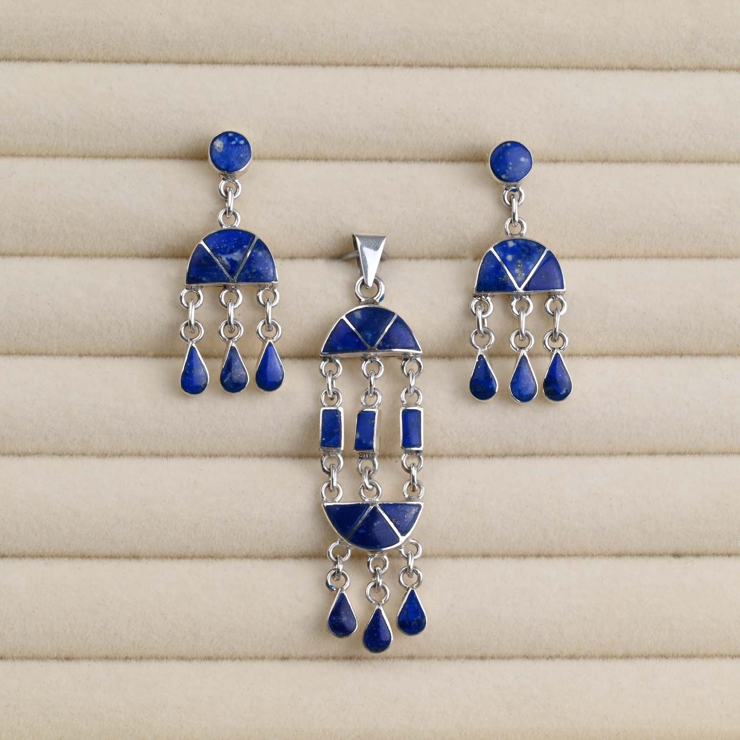 Conjunto Azul Imperial Lapislázuli