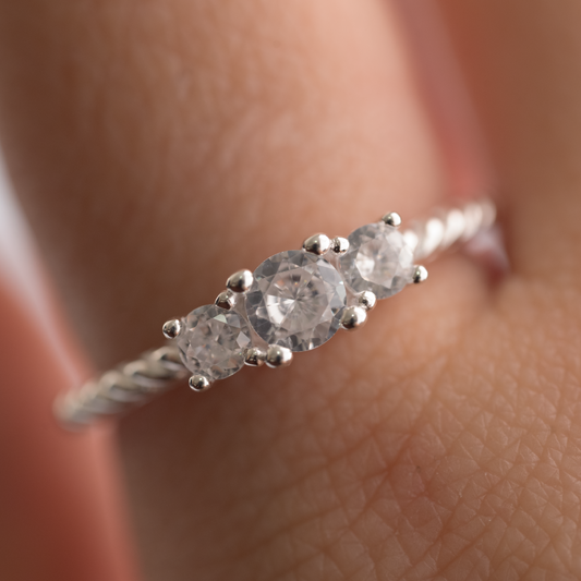 Anillo Trenza de Luz