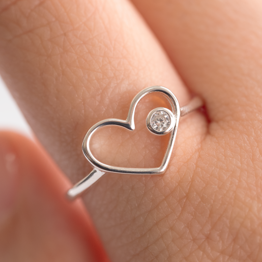 Anillo plata 925 Punto de Amor