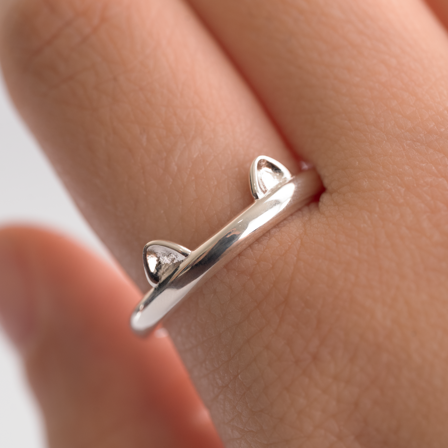 Anillo plata 925 Orejas de Gato