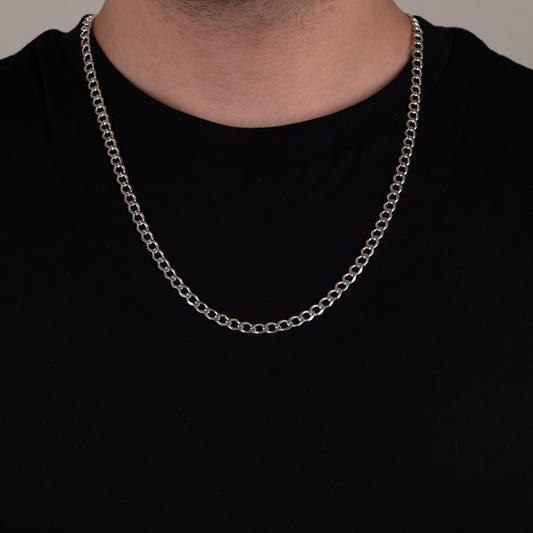 Cadena Grumet Plata 925