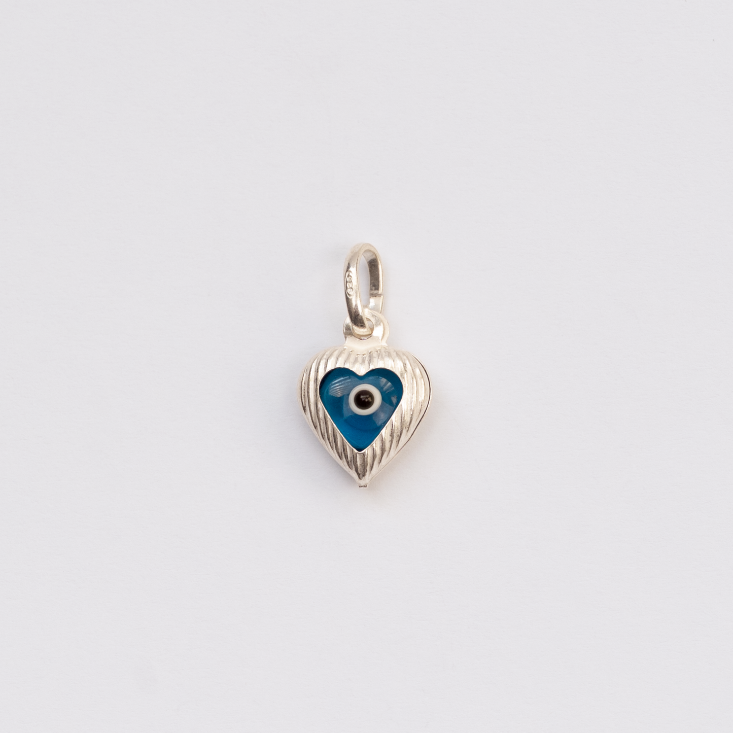 Dije Corazón con Ojo Turco