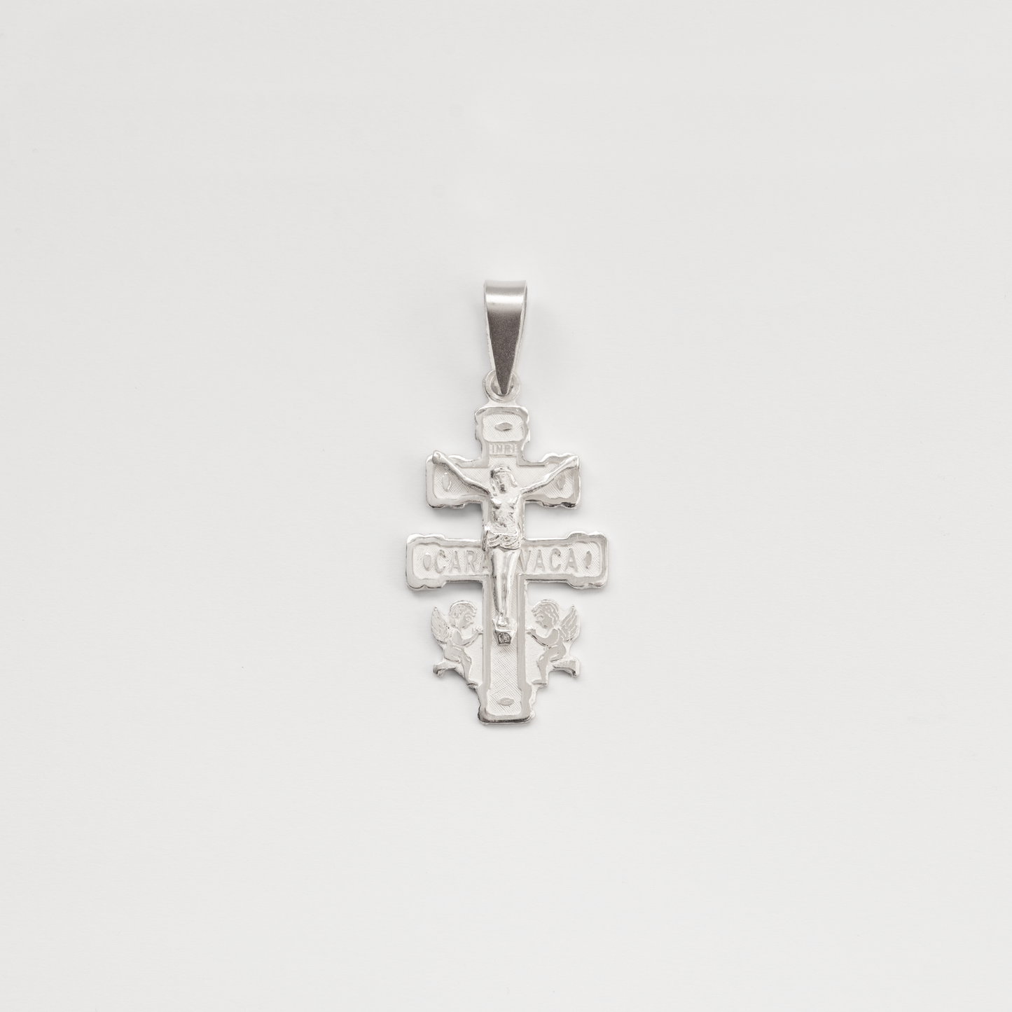Dije Cruz de Caravaca con Cristo