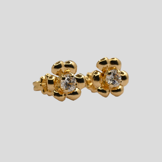Aros Pensamiento 1 Oro Rosado 18k