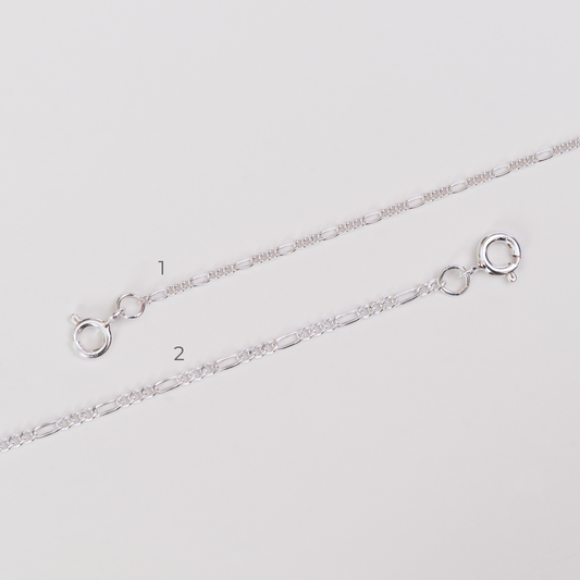 Cadena Cartier Juvenil Plata Italiana 925