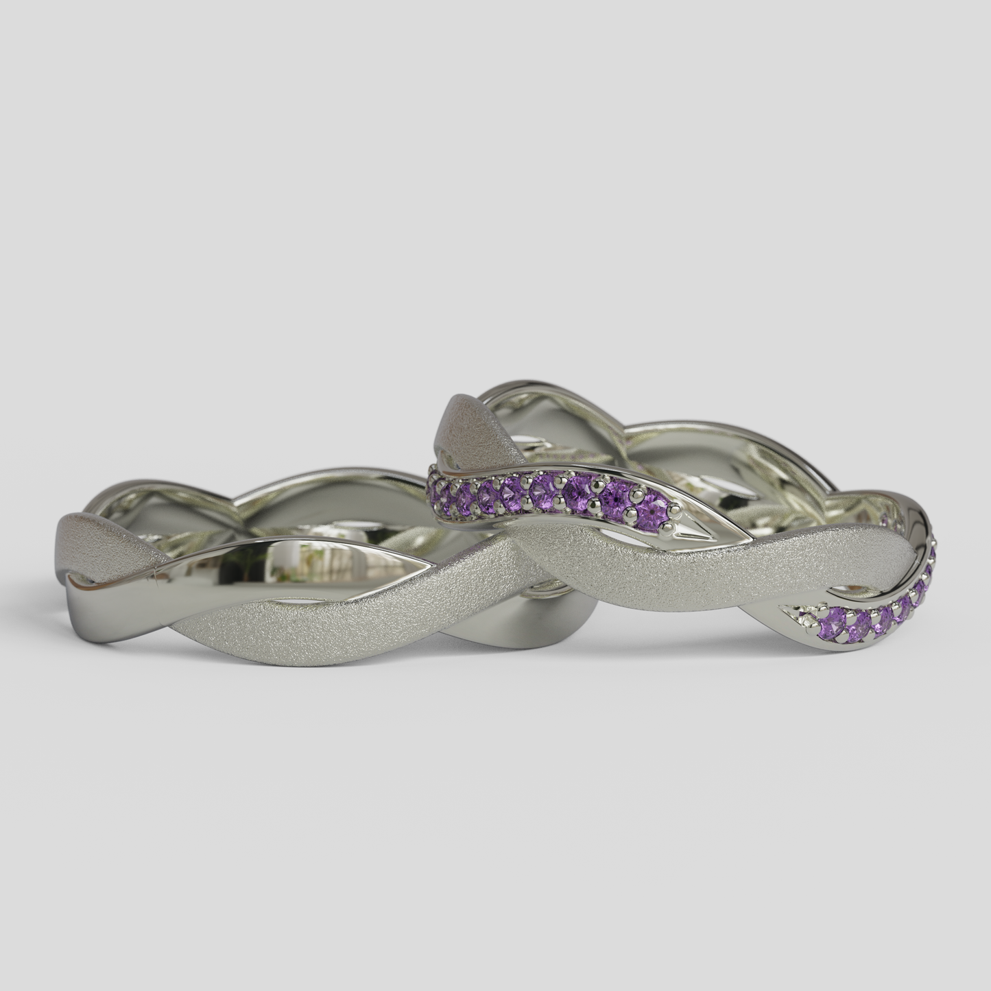 Argollas de Matrimonio Génova Plata 950