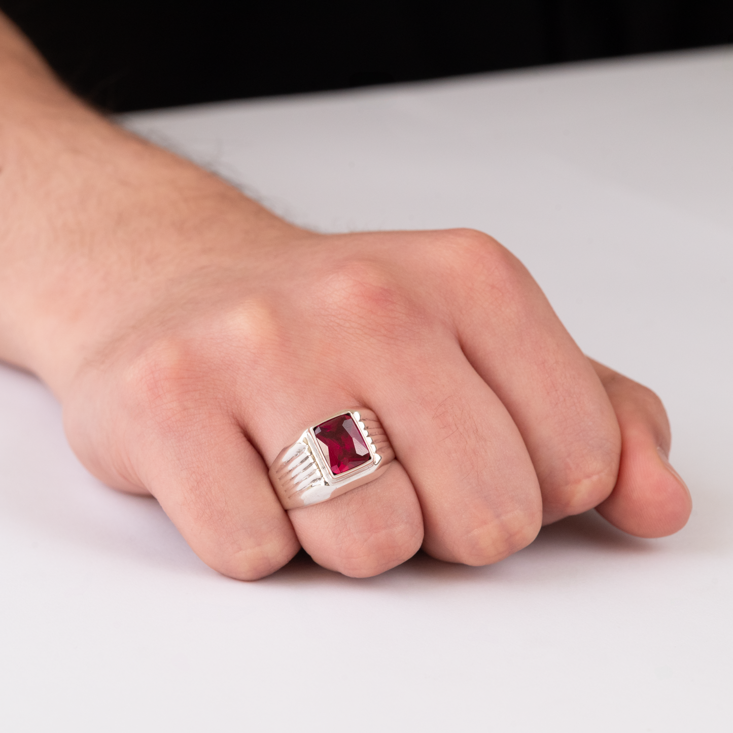 Anillo Sello 1 Plata 950