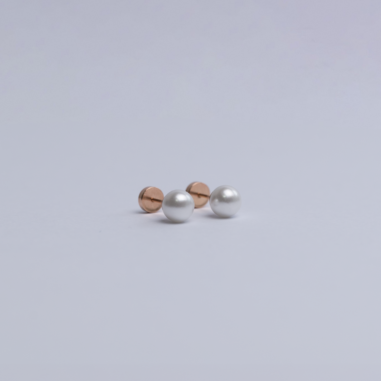 Aros abridores Perla Oro 14k