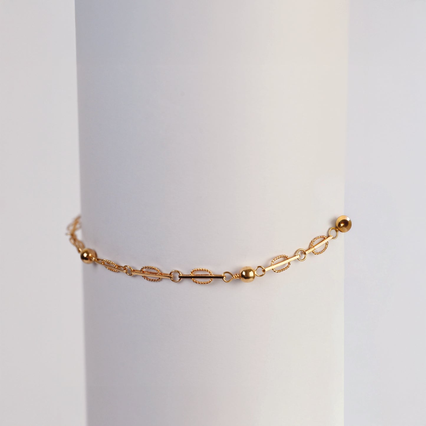 Pulseras Dúo Oro Rosado 18K