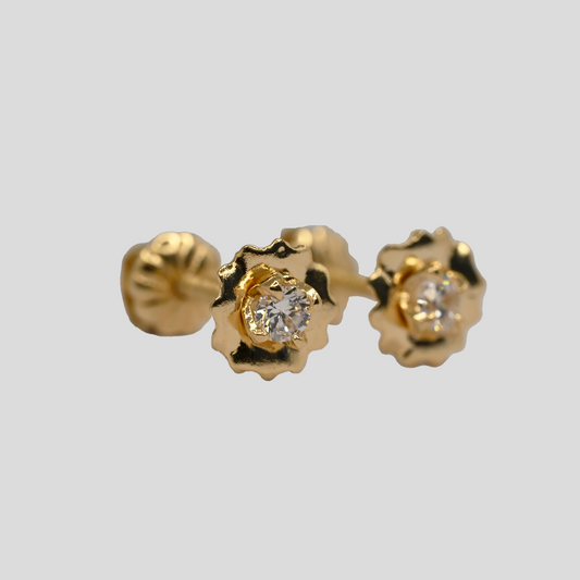 Aros Abridores Lizanto Oro Rosado 18K