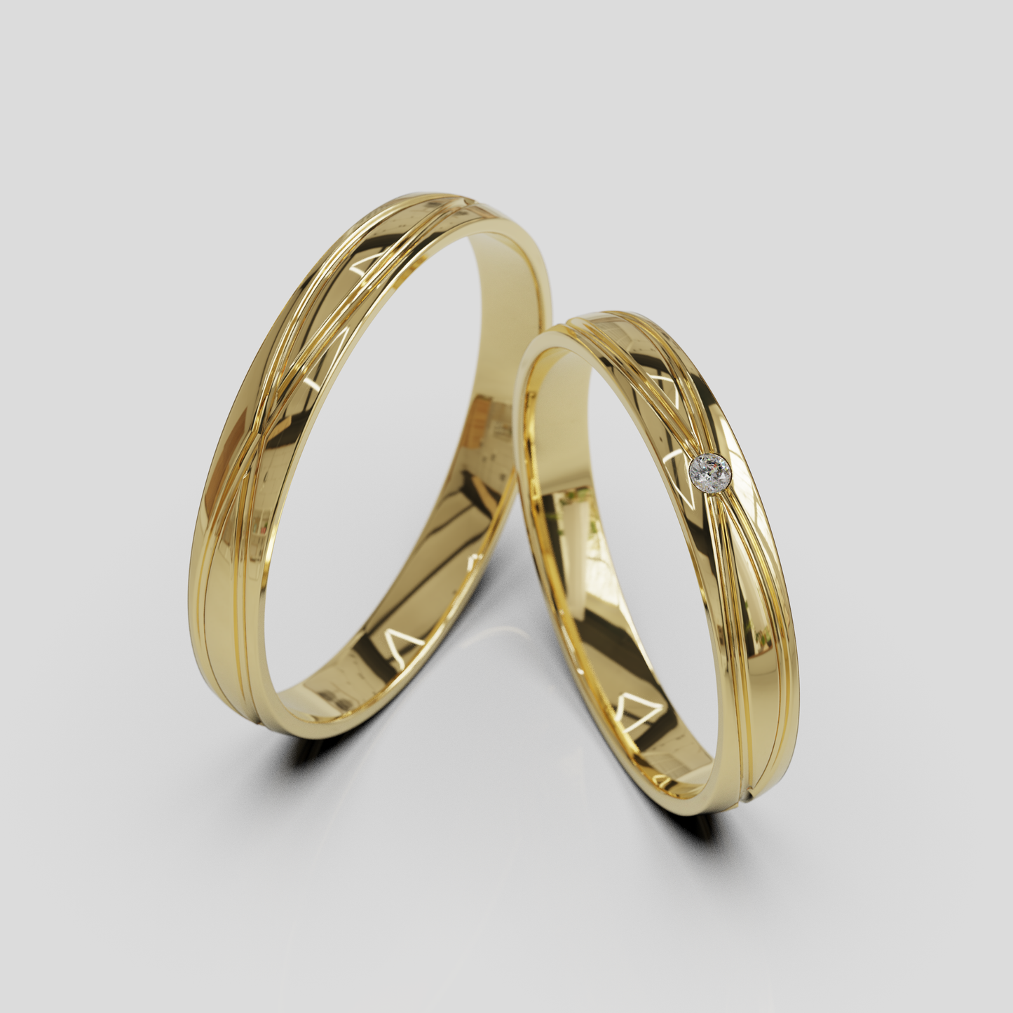 Argollas Chiara 3mm