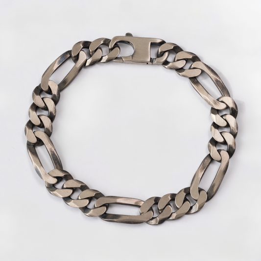 Pulsera Cartier Plata Envejecida