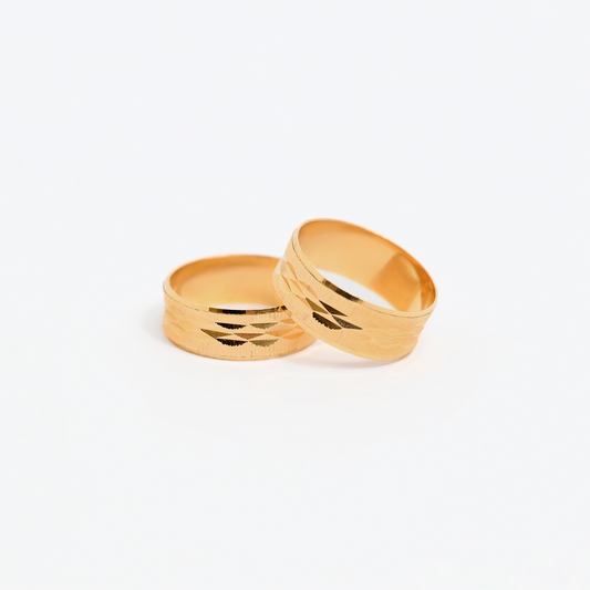 Argollas Facetada 275