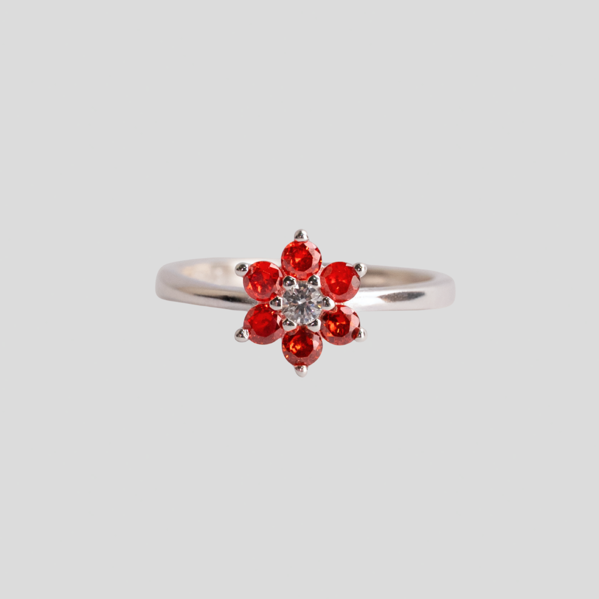 Anillo plata 925 Flora