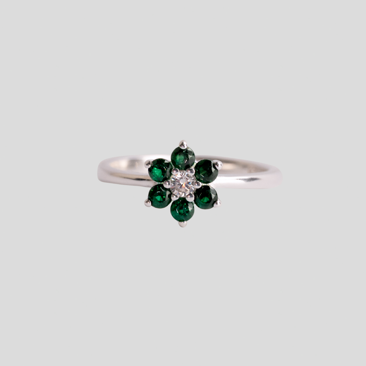 Anillo plata 925 Flora