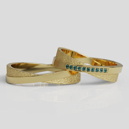 Argollas de Matrimonio Oro 18k Verona