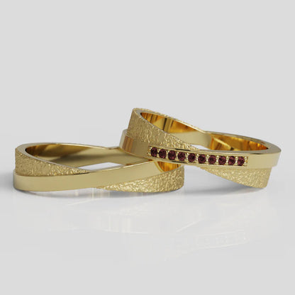 Argollas de Matrimonio Oro 18k Verona