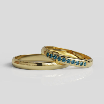 Argollas de Matrimonio Aruba Oro 18k 3mm