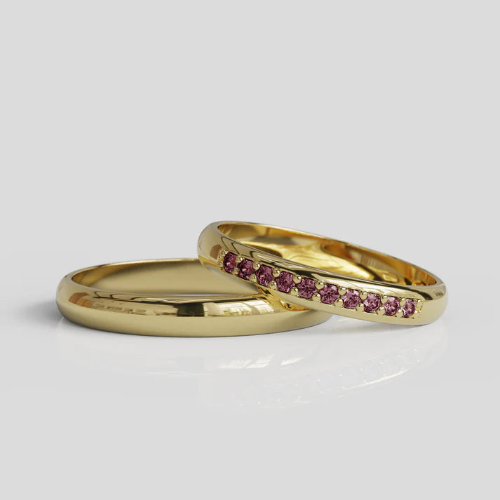 Argollas de Matrimonio Aruba Oro 18k 3mm