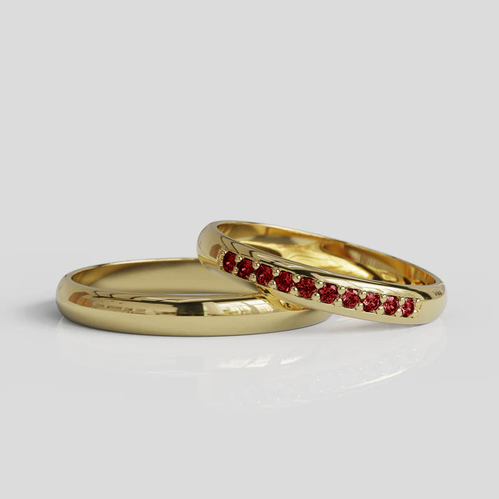 Argollas de Matrimonio Aruba Oro 18k 3mm