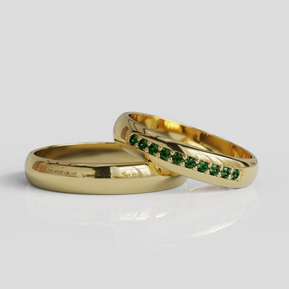 Argollas de Matrimonio Aruba Oro 18k 4mm
