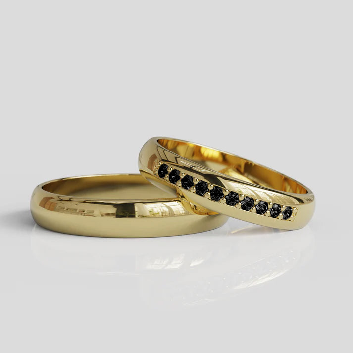 Argollas de Matrimonio Aruba Oro 18k 4mm