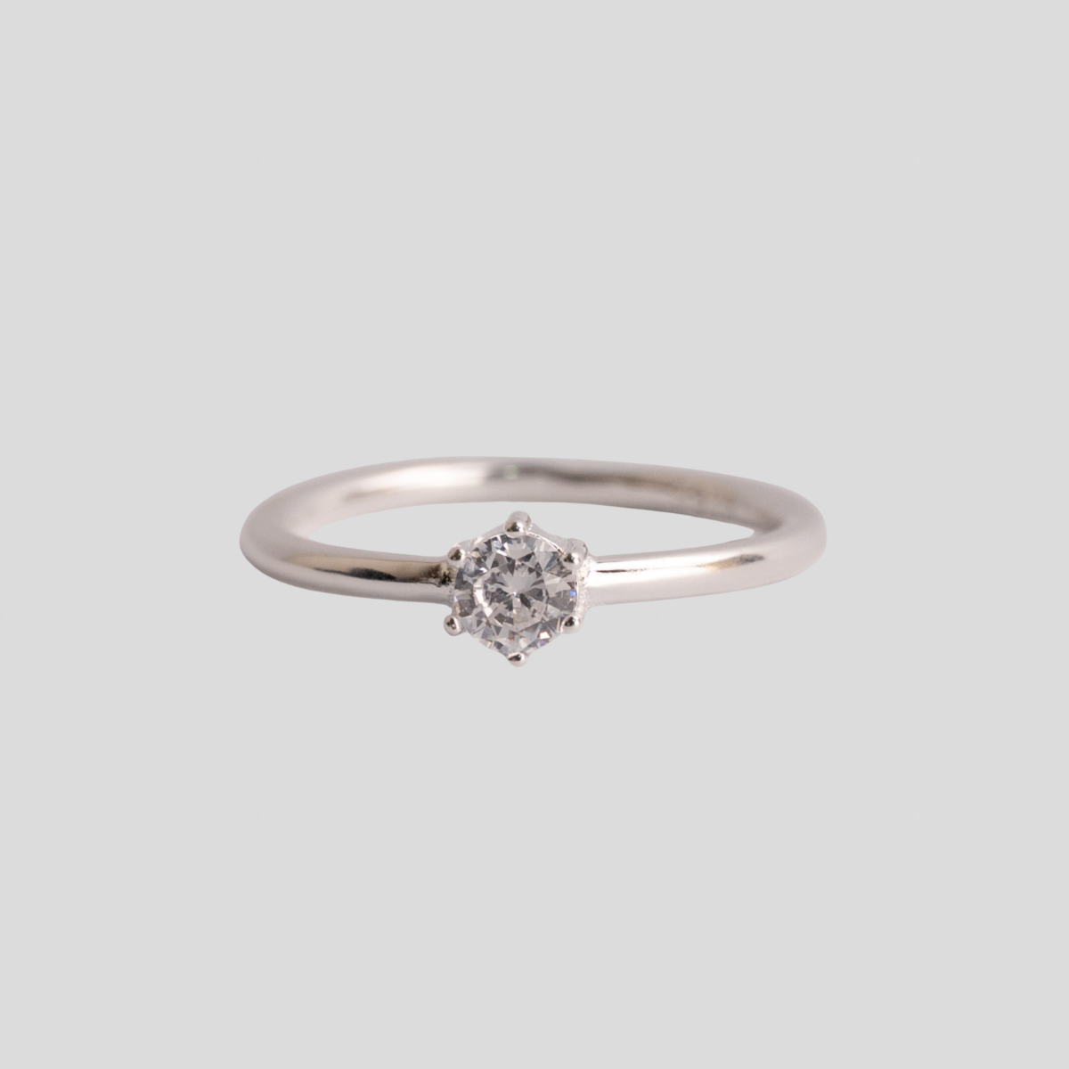 Anillo plata 925 Punto de Luz