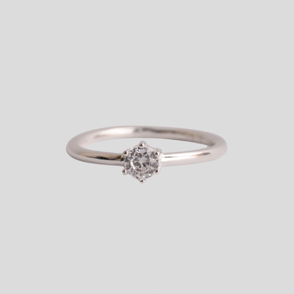 Anillo plata 925 Punto de Luz