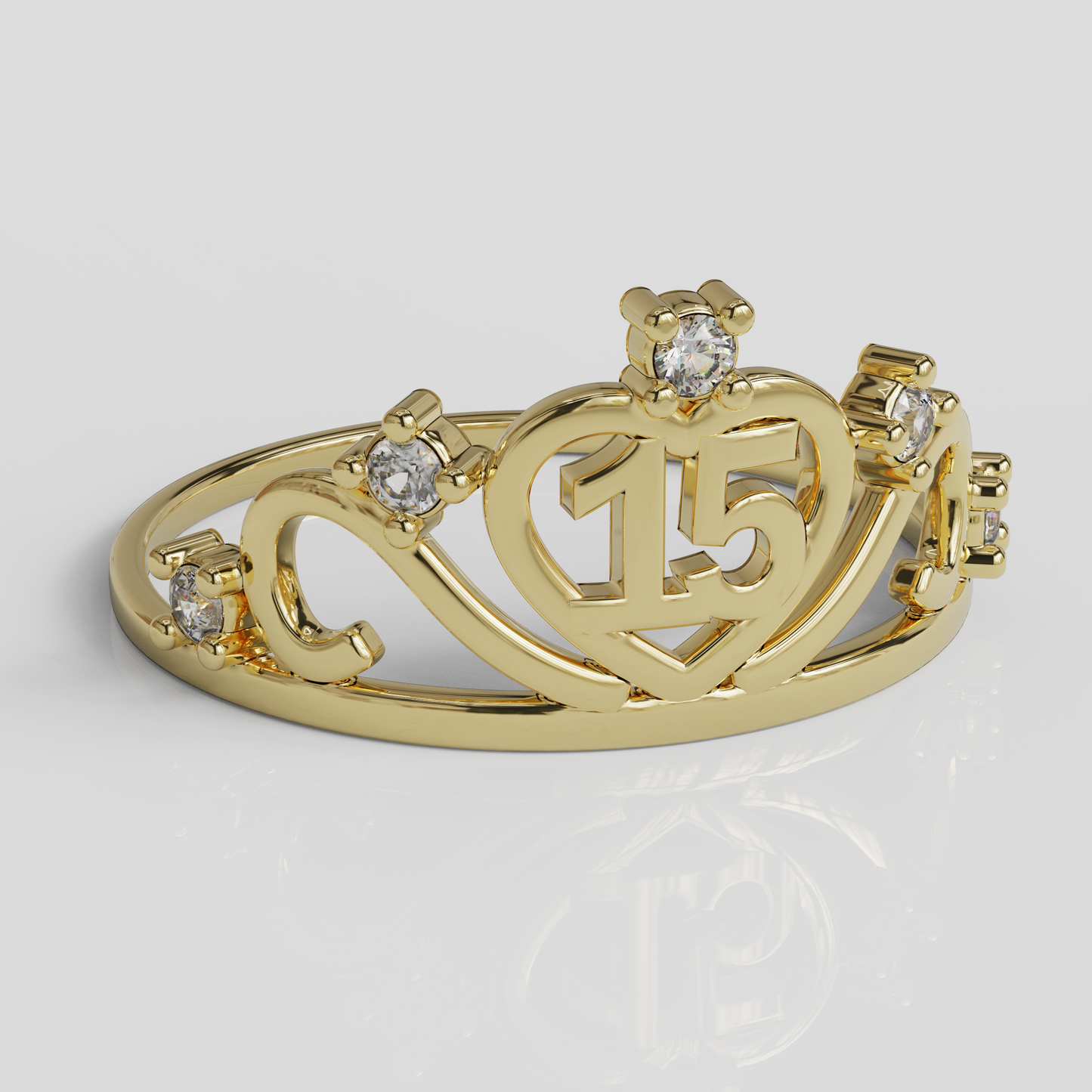 Anillo Tiara 15 años