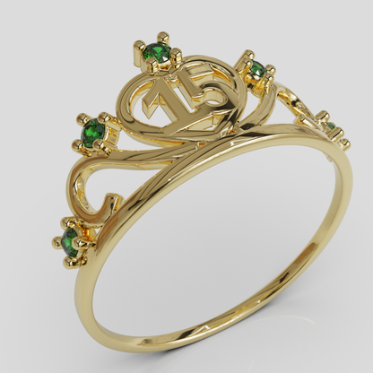 Anillo Tiara 15 años