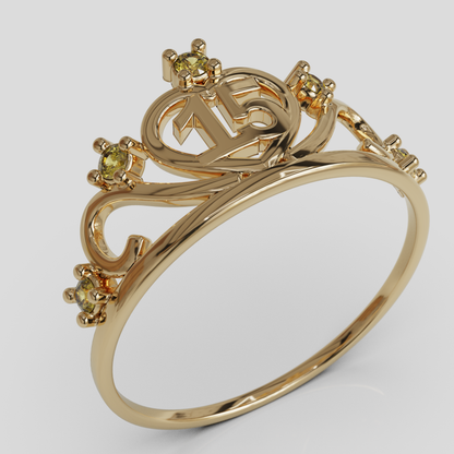 Anillo Tiara 15 años