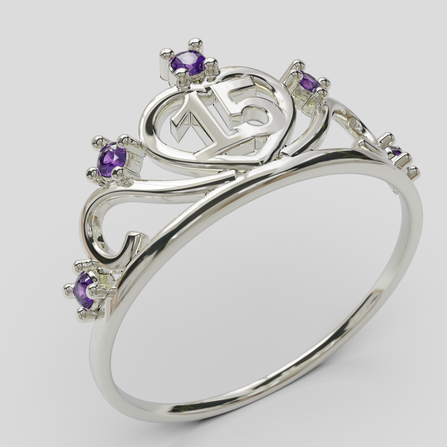Anillo Tiara 15 años