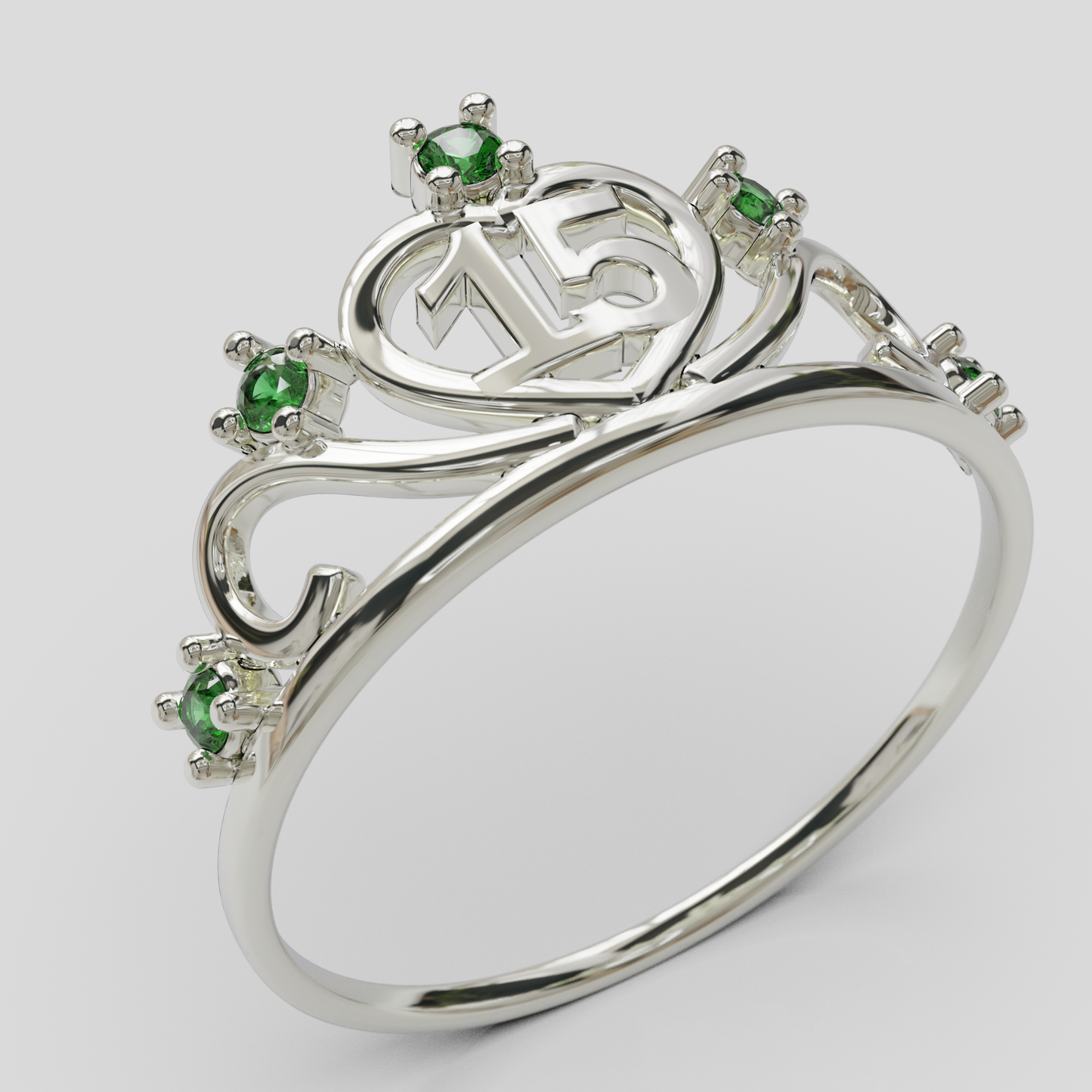 Anillo Tiara 15 años
