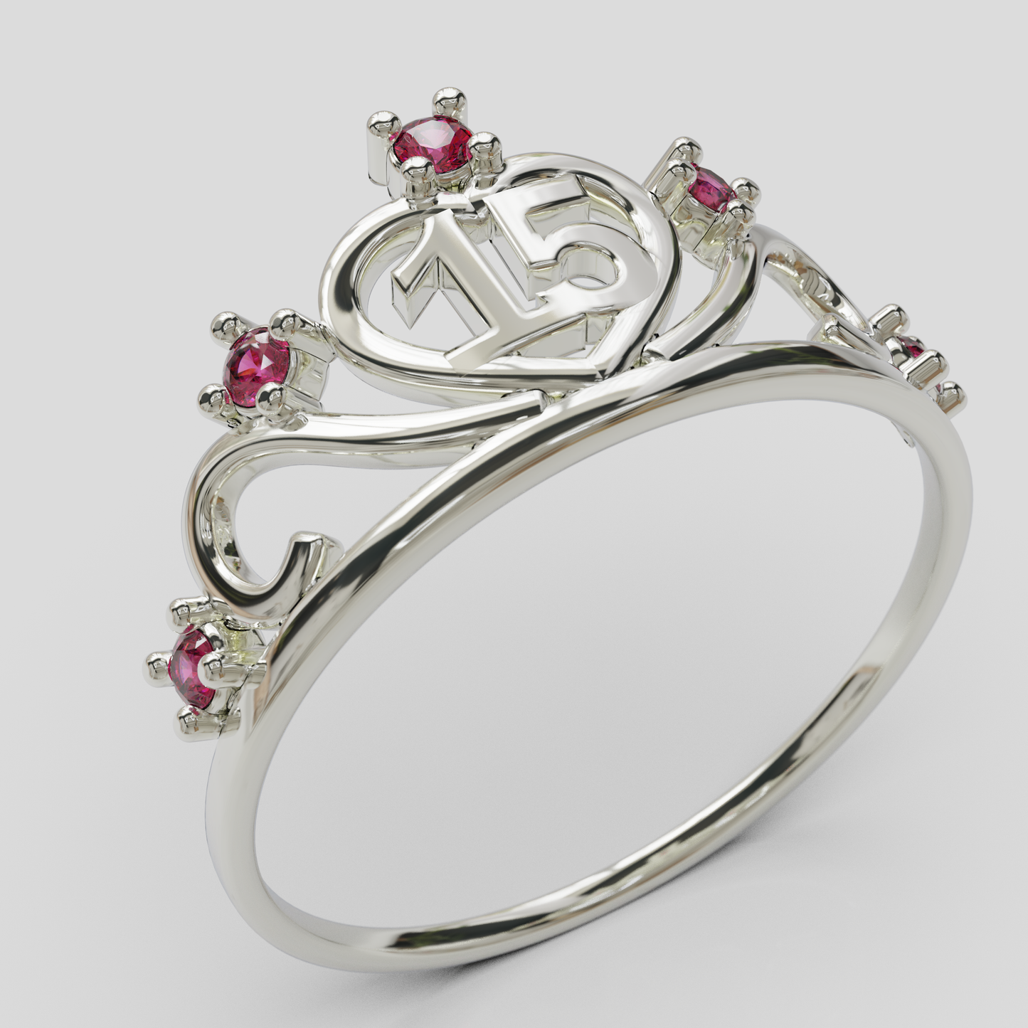 Anillo Tiara 15 años