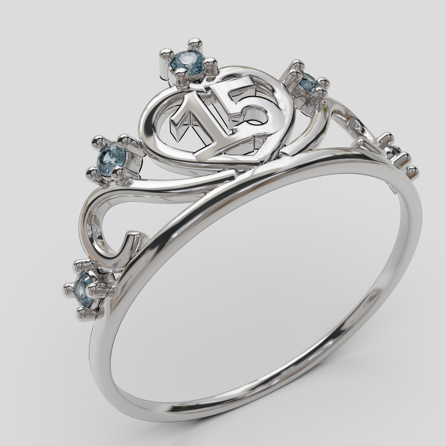 Anillo Tiara 15 años