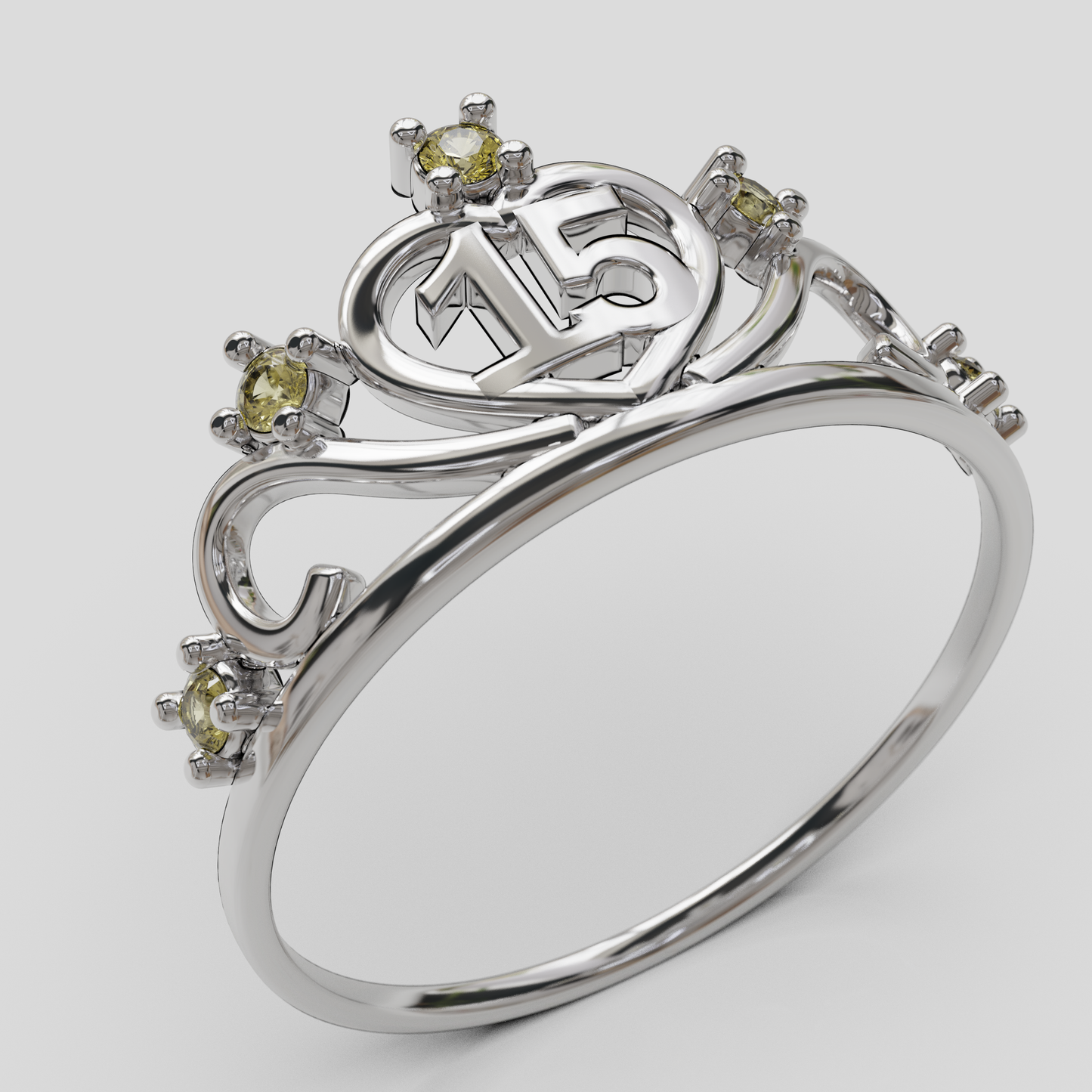 Anillo Tiara 15 años