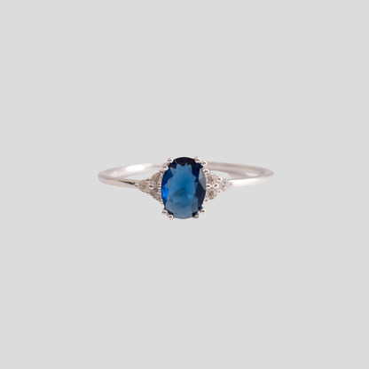 Anillo plata 925 Oval Clásico