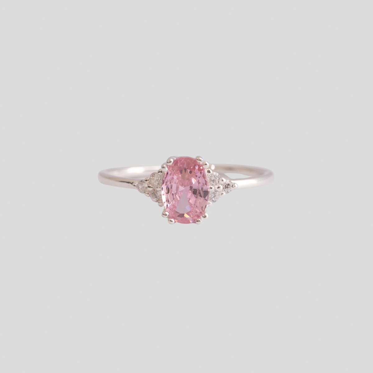 Anillo plata 925 Oval Clásico